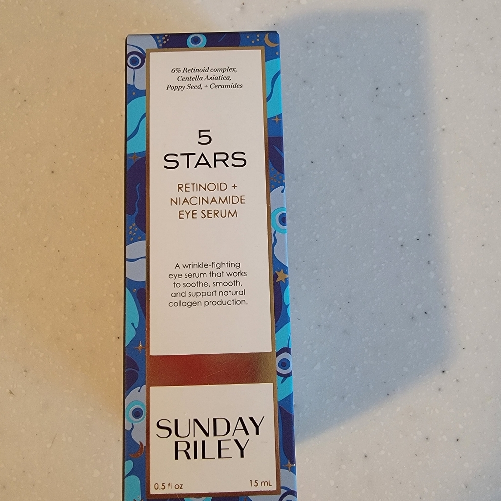 Sunday Riley 5 Stars Retinoid Niacinamide Eye Serum